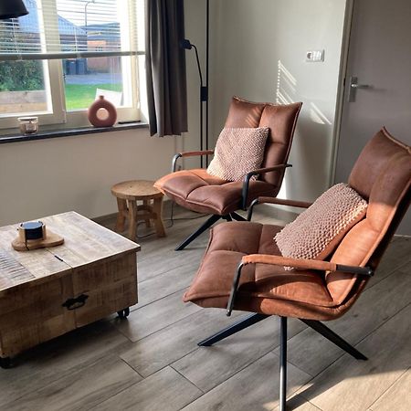 Bungalow Op Bedrijf Met Melkkoeien De Cocksdorp  Dış mekan fotoğraf